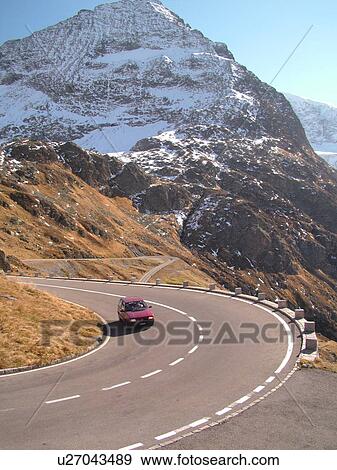 Switzerland, Europe, Bern, Berne, Sustenpass, Susten Pass, Berner Oberland, switchback, mountain road View Large Photo Image Stock Photo - Switzerland, Europe, Bern, Berne, Sustenpass, Susten Pass, Berner Oberland, switchback, mountain road. Fotosearch