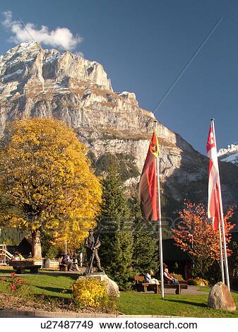 Stock Photo -  Switzerland, Europe, Bern, Berne, Grindelwald, Bernese Alps, Berner Oberland. Fotosearch