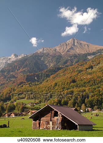 Stock Photo -  Switzerland, Europe, Bern, Berne, Ballenberg, Brienz, Berner Oberland. Fotosearch