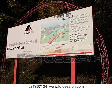 Switzerland, Europe, Sedrun, Graubunden, Grisons, construction site, Gotthard, train truck tunnel underground, Tunnel da basa Gottard View Large Photo Image Picture - Switzerland, Europe, Sedrun, Graubunden, Grisons, construction site, Gotthard, train truck tunnel underground, Tunnel da basa Gottard. Fotosearch