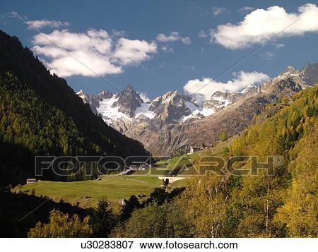 Switzerland, Europe, Uri, Meiental View Large Photo Image Stock Photo - Switzerland, Europe, Uri, Meiental. Fotosearch