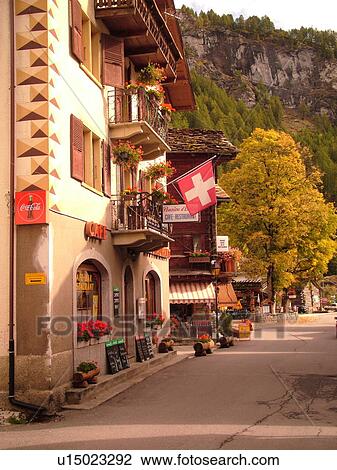 Switzerland, Europe, valais, wallis, Val D'Herens, Evolene View Large Photo Image Stock Image - Switzerland, Europe, valais, wallis, Val D'Herens, Evolene. Fotosearch