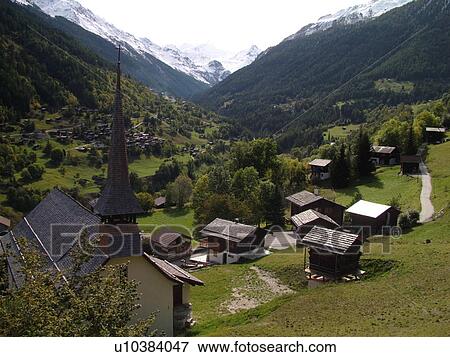 Switzerland, Europe, valais, wallis, Val d'Anniviers, St. Jean, alpine village View Large Photo Image Stock Photo - Switzerland, Europe, valais, wallis, Val d'Anniviers, St. Jean, alpine village. Fotosearch