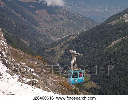 Switzerland, Europe, valais, wallis, Val D'Heremence, Dam Grande Dixence, blue cable car View Large Photo Image Stock Photograph - Switzerland, Europe, valais, wallis, Val D'Heremence, Dam Grande Dixence, blue cable car. Fotosearch