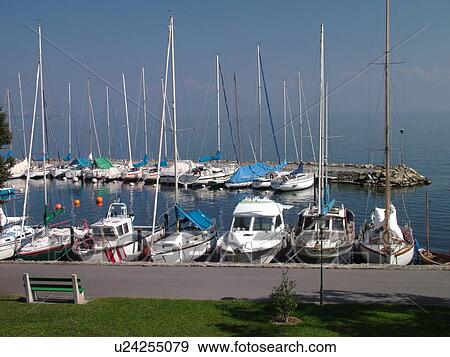 Switzerland, Europe, Vaud, St. Prex, La Cote, Lake Geneva, Lac Leman, marina View Large Photo Image Stock Photo - Switzerland, Europe, Vaud, St. Prex, La Cote, Lake Geneva, Lac Leman, marina. Fotosearch