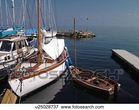 Switzerland, Europe, Vaud, St. Prex, La Cote, Lake Geneva, Lac Leman, marina, wooden sailboats View Large Photo Image Stock Photo - Switzerland, Europe, Vaud, St. Prex, La Cote, Lake Geneva, Lac Leman, marina, wooden sailboats. Fotosearch