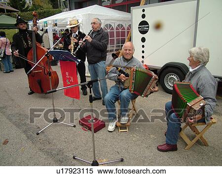 Switzerland, Europe, Vaud, St. Cergues, La Desalpe, festival, musicians View Large Photo Image Stock Photography - Switzerland, Europe, Vaud, St. Cergues, La Desalpe, festival, musicians. Fotosearch