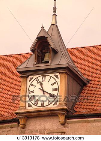 Switzerland, Europe, Vaud, Yverdon-les-Bains, downtown, castle, clock, bell tower View Large Photo Image Stock Photo - Switzerland, Europe, Vaud, Yverdon-les-Bains, downtown, castle, clock, bell tower. Fotosearch