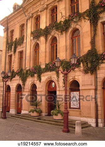 Switzerland, Europe, Vaud, Yverdon-les-Bains, Hotel de Ville, downtown View Large Photo Image Stock Photo - Switzerland, Europe, Vaud, Yverdon-les-Bains, Hotel de Ville, downtown. Fotosearch