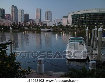 Tampa, FL, Florida, Tampa Bay Area, Garrison Channel, St. Pete Times Forum, Tampa Bay Lightening, skyline, downtown, stadium, evening View Large Photo Image Stock Image - Tampa, FL, Florida, Tampa Bay Area, Garrison Channel, St. Pete Times Forum, Tampa Bay Lightening, skyline, downtown, stadium, evening. Fotosearch
