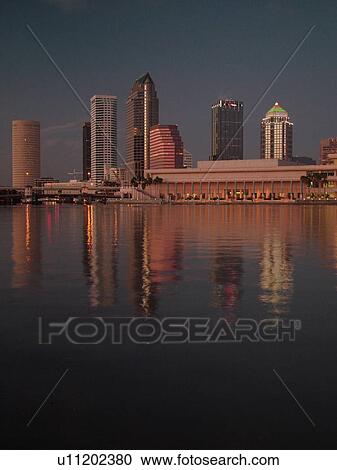 Tampa, FL, Florida, Tampa Bay, Garrison Channel, skyline, downtown, evening View Large Photo Image Stock Image - Tampa, FL, Florida, Tampa Bay, Garrison Channel, skyline, downtown, evening. Fotosearch