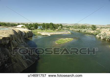 Thermopolis, WY, Wyoming, Big Horn River View Large Photo Image Stock Photo - Thermopolis, WY, Wyoming, Big Horn River. Fotosearch