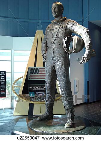 Titusville, Merritt Island, Cape Canaveral, FL, Florida, United States Astronauts Hall of Fame Space Camp, Kennedy Space Center, bronze statue of astronaut Alan Shepard View Large Photo Image Stock Photo - Titusville, Merritt Island, Cape Canaveral, FL, Florida, United States Astronauts Hall of Fame Space Camp, Kennedy Space Center, bronze statue of astronaut Alan Shepard. Fotosearch