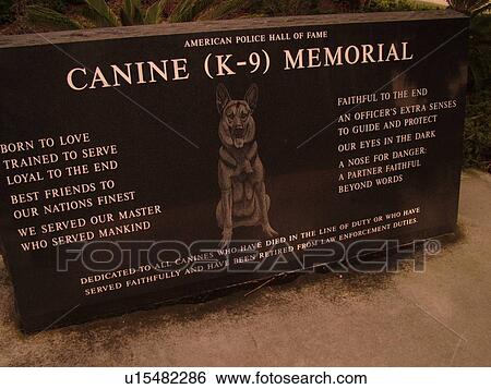 Titusville, Merritt Island, Cape Canaveral, FL, Florida, American Police Hall of Fame & Museum, Canine Memorial View Large Photo Image Stock Photograph - Titusville, Merritt Island, Cape Canaveral, FL, Florida, American Police Hall of Fame & Museum, Canine Memorial. Fotosearch