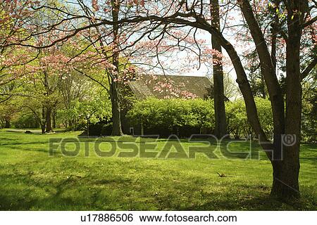 Trenton, NJ, New Jersey, Washington Crossing State Park, Johnson Ferry House (a restored Dutch farmhouse) ca. 1740 View Large Photo Image Stock Photograph - Trenton, NJ, New Jersey, Washington Crossing State Park, Johnson Ferry House (a restored Dutch farmhouse) ca. 1740. Fotosearch