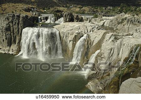 Twin Falls, ID, Idaho, Shoshone Falls, Niagara of the West, Snake River, canyon, 212 feet drop View Large Photo Image Stock Image - Twin Falls, ID, Idaho, Shoshone Falls, Niagara of the West, Snake River, canyon, 212 feet drop. Fotosearch