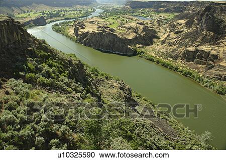 Twin Falls, ID, Idaho, Snake River Canyon View Large Photo Image Stock Image - Twin Falls, ID, Idaho, Snake River Canyon. Fotosearch
