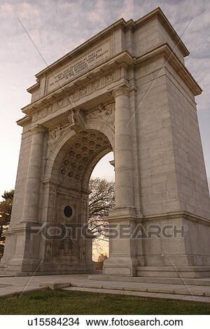 Valley Forge, PA, Pennsylvania, Valley Forge National Historical Park, National Memorial Arch View Large Photo Image Picture - Valley Forge, PA, Pennsylvania, Valley Forge National Historical Park, National Memorial Arch. Fotosearch