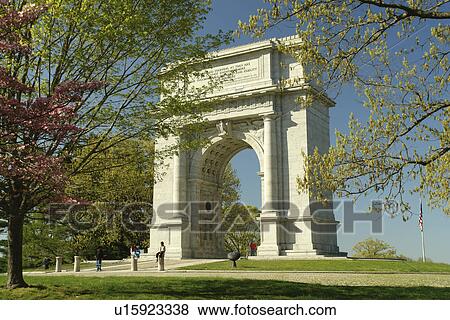 Valley Forge, PA, Pennsylvania, Valley Forge National Historical Park, National Memorial Arch View Large Photo Image Stock Photo - Valley Forge, PA, Pennsylvania, Valley Forge National Historical Park, National Memorial Arch. Fotosearch