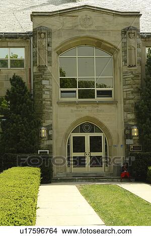 Picture -  Villanova, PA, Pennsylvania, Villanova University, West Campus, Garey Hall, School of Law. Fotosearch