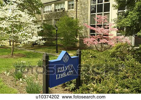 Villanova, PA, Pennsylvania, Villanova University, Falvey Library, sign View Large Photo Image Stock Image - Villanova, PA, Pennsylvania, Villanova University, Falvey Library, sign. Fotosearch
