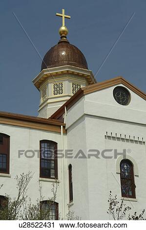 Stock Image -  Villanova, PA, Pennsylvania, Villanova University, St. Thomas of Villanova Church. Fotosearch