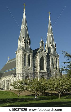 Villanova, PA, Pennsylvania, Villanova University, St. Thomas of Villanova Church View Large Photo Image Stock Photograph - Villanova, PA, Pennsylvania, Villanova University, St. Thomas of Villanova Church. Fotosearch