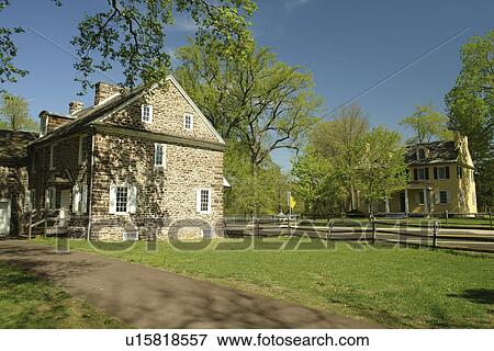 Stock Photo -  Washington Crossing, PA, Pennsylvania, Delaware Canal Trail. Fotosearch