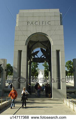Washington DC, D. C District of Columbia, World War II Memorial, Pacific Pavilion, National Mall, Memorial Parks, Nation's Capital View Large Photo Image Stock Photo - Washington DC, D. C District of Columbia, World War II Memorial, Pacific Pavilion, National Mall, Memorial Parks, Nation's Capital. Fotosearch