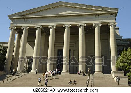 Stock Photo -  Washington DC, D. C District of Columbia, National Gallery of Art, National Mall, Nation's Capital. Fotosearch