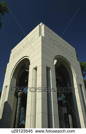 Washington DC, D. C District of Columbia, World War II Memorial, Atlantic Pavilion, National Mall, Memorial Parks, Nation's Capital View Large Photo Image Stock Photography - Washington DC, D. C District of Columbia, World War II Memorial, Atlantic Pavilion, National Mall, Memorial Parks, Nation's Capital. Fotosearch