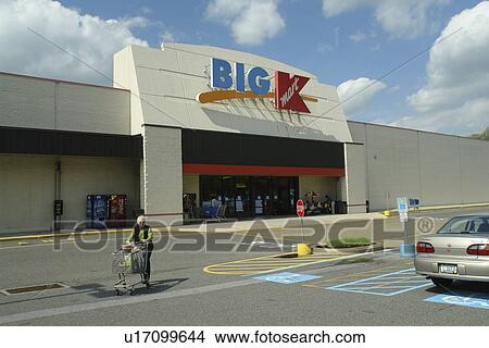 Picture -  West Chester, PA, Pennsylvania, Big KMart Store, discount department stores. Fotosearch