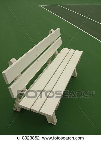 West Chester, PA, Pennsylvania, Hershey's Mill Chester County, tennis court, bench, green, white, base lines View Large Photo Image Stock Image - West Chester, PA, Pennsylvania, Hershey's Mill Chester County, tennis court, bench, green, white, base lines. Fotosearch
