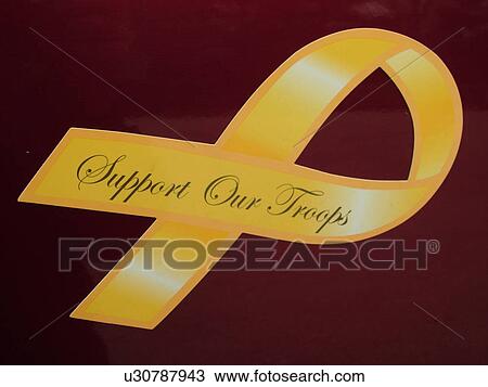 West Chester, PA, Pennsylvania, Support Our Troops yellow decal View Large Photo Image Stock Image - West Chester, PA, Pennsylvania, Support Our Troops yellow decal. Fotosearch