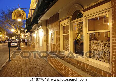 West Chester, PA, Pennsylvania, Chester County, Main Street, Alberto Restaurant, downtown, evening View Large Photo Image Stock Photo - West Chester, PA, Pennsylvania, Chester County, Main Street, Alberto Restaurant, downtown, evening. Fotosearch
