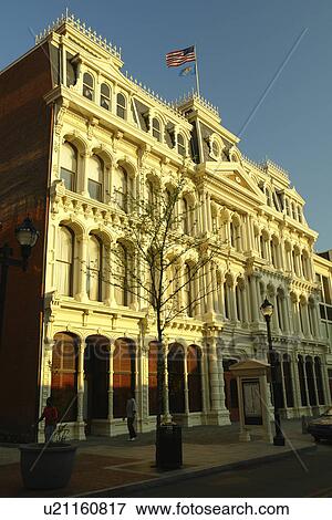 Stock Photo -  Wilmington, DE, Delaware, 1871 Grand Opera House, Market Street, downtown. Fotosearch