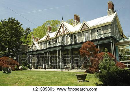 Stock Photography -  Wilmington, DE, Delaware, Rockwood Museum, Rockwood Park, Conservatory. Fotosearch