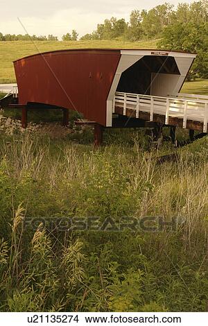 Winterset, Madison County, IA, Iowa, Covered Bridges of Madison County, Cedar Bridge View Large Photo Image Picture - Winterset, Madison County, IA, Iowa, Covered Bridges of Madison County, Cedar Bridge. Fotosearch
