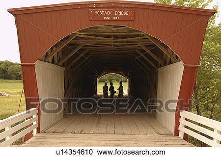 Winterset, Madison County, IA, Iowa, Covered Bridges of Madison County, Hogback Bridge View Large Photo Image Stock Image - Winterset, Madison County, IA, Iowa, Covered Bridges of Madison County, Hogback Bridge. Fotosearch