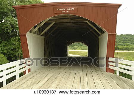 Winterset, Madison County, IA, Iowa, Covered Bridges of Madison County, Hogback Bridge View Large Photo Image Stock Photo - Winterset, Madison County, IA, Iowa, Covered Bridges of Madison County, Hogback Bridge. Fotosearch