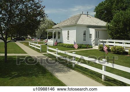 Winterset, Madison County, IA, Iowa, John Wayne Birthplace View Large Photo Image Stock Photograph - Winterset, Madison County, IA, Iowa, John Wayne Birthplace. Fotosearch