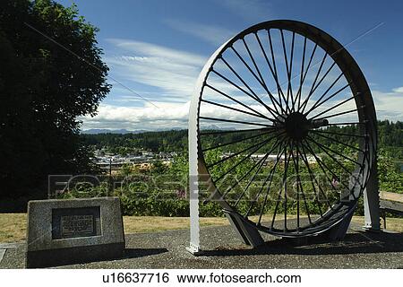 Aberdeen, WA, Washington, Olympic Peninsula, Big Wheel, Sawmill View Large Photo Image Stock Photograph - Aberdeen, WA, Washington, Olympic Peninsula, Big Wheel, Sawmill. Fotosearch