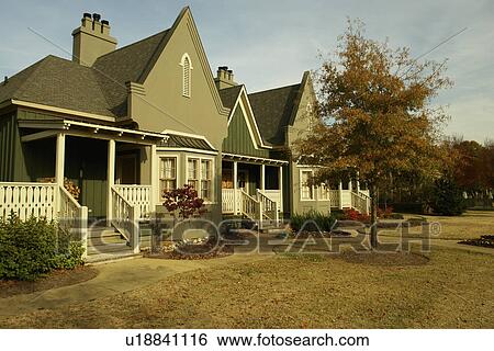 Stock Photograph -  Adairsville, GA, Georgia, Barnsley Gardens Resort, Antebellum Plantation. Fotosearch