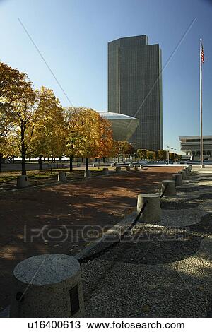 Albany, NY, New York, Governor Nelson A. Rockefeller Empire State Plaza, The Egg View Large Photo Image Stock Image - Albany, NY, New York, Governor Nelson A. Rockefeller Empire State Plaza, The Egg. Fotosearch