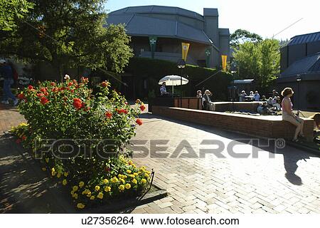Picture -  Ashland, OR, Oregon, downtown. Fotosearch