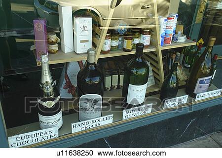 Stock Image -  Ashland, OR, Oregon, downtown, storefront, specialty shop. Fotosearch
