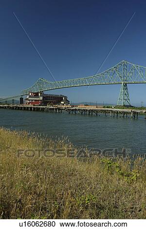 Astoria, OR, Oregon, Pacific Ocean, Pacific Coast Scenic Byway, Rt Route, Highway 101, Columbia River, Riverfront, Columbia & Astoria Megler Bridge View Large Photo Image Stock Image - Astoria, OR, Oregon, Pacific Ocean, Pacific Coast Scenic Byway, Rt Route, Highway 101, Columbia River, Riverfront, Columbia & Astoria Megler Bridge. Fotosearch