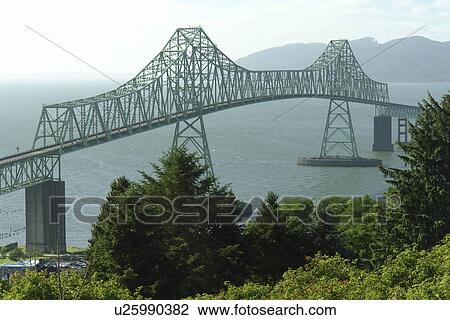 Astoria, OR, Oregon, Pacific Ocean, Pacific Coast Scenic Byway, Rt Route, Highway 101, Columbia River, Riverfront, Columbia & Astoria Megler Bridge, aerial View Large Photo Image Stock Image - Astoria, OR, Oregon, Pacific Ocean, Pacific Coast Scenic Byway, Rt Route, Highway 101, Columbia River, Riverfront, Columbia & Astoria Megler Bridge, aerial. Fotosearch