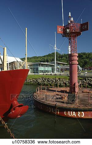 Astoria, OR, Oregon, Pacific Ocean, Pacific Coast Scenic Byway, Rt Route, Highway 101, Columbia River Maritime Museum View Large Photo Image Stock Photograph - Astoria, OR, Oregon, Pacific Ocean, Pacific Coast Scenic Byway, Rt Route, Highway 101, Columbia River Maritime Museum. Fotosearch