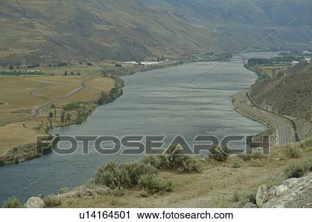 Stock Image -  Aswell, WA, Washington, Columbia River. Fotosearch